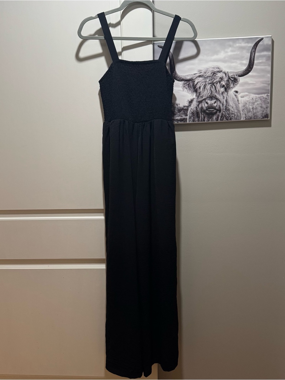 Wide leg jumpsuit